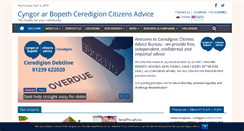 Desktop Screenshot of cabceredigion.org